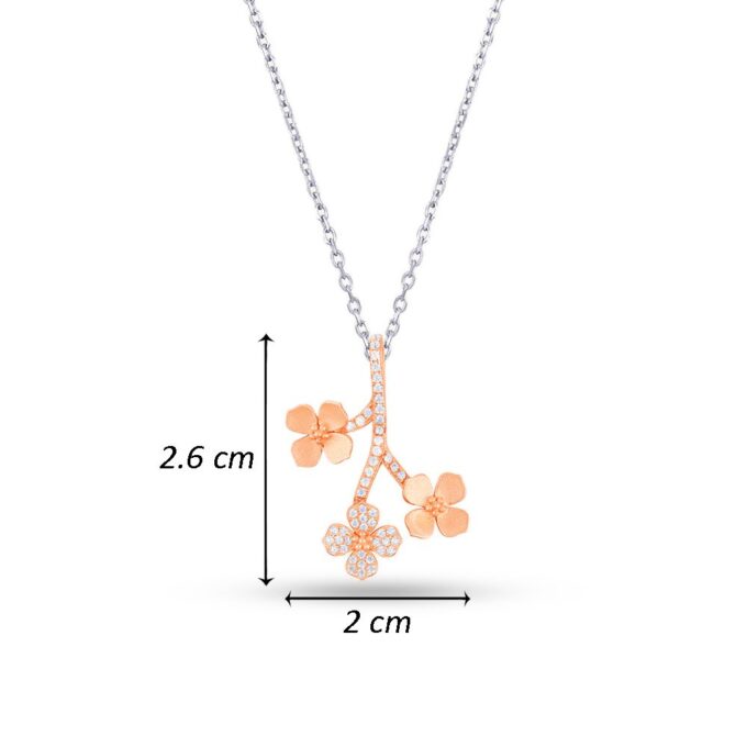 FLORAL BRILLIANCE PENDANT