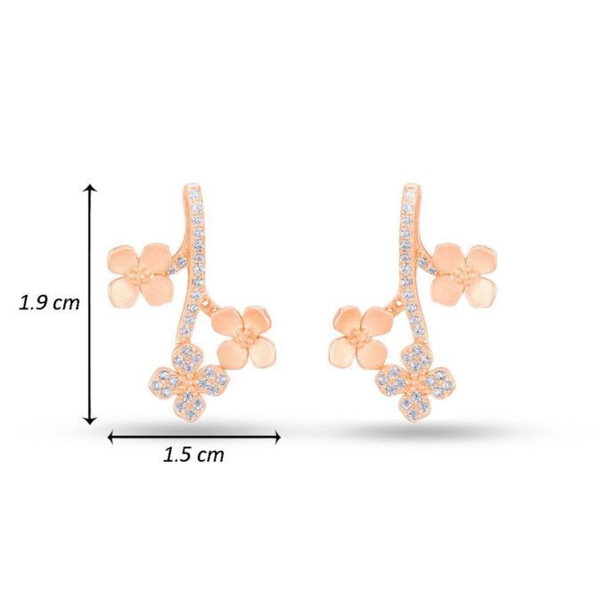 FLORAL BRILLIANCE EARRINGS