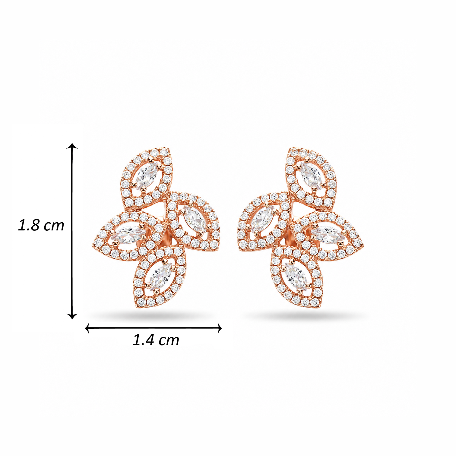 MARQUISE FUSION EARRINGS - Image 4