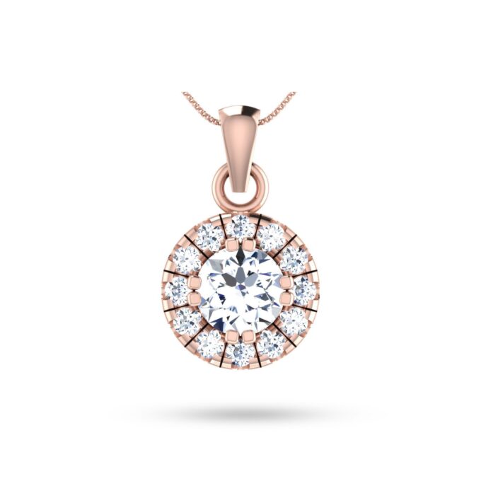 Timeless Elegance Solitaire Pendant Set