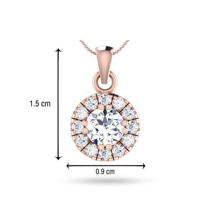 Timeless Elegance Solitaire Pendant Set