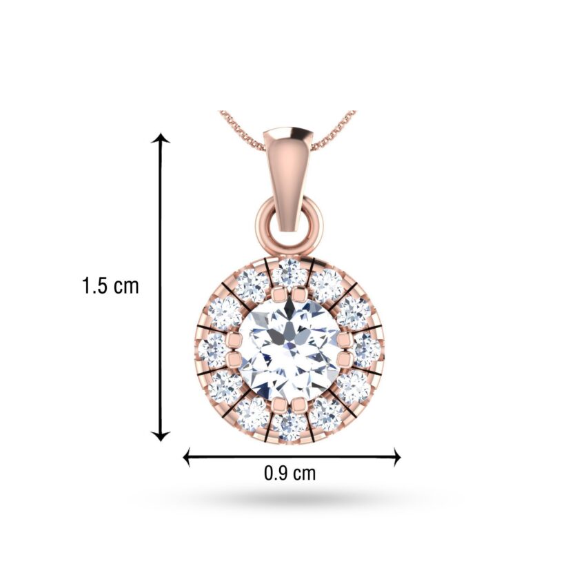 Timeless Elegance Solitaire Pendant Set - Image 5