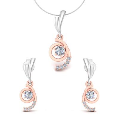 "Elegant Number 9" Pendant Set