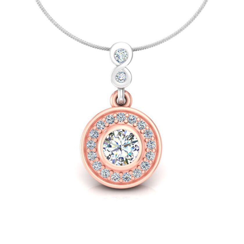 Elegance Solitaire Pendant Set - Image 3