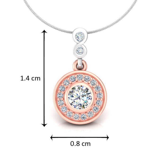 Elegance Solitaire Pendant