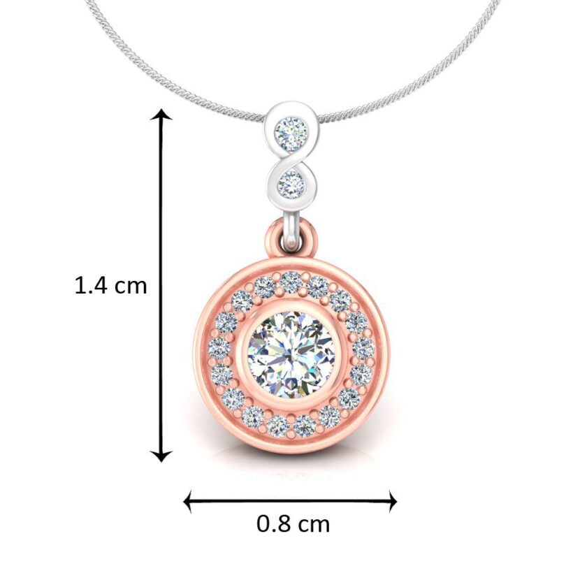 Elegance Solitaire Pendant Set - Image 5