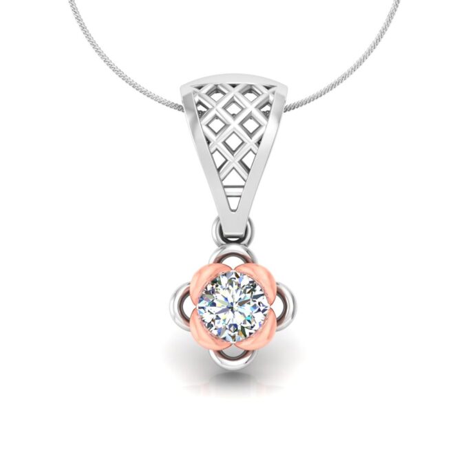 BLOSSOM FUSION SOLITAIRE PENDANT SET