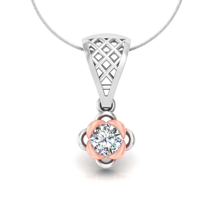 BLOSSOM FUSION SOLITAIRE PENDANT SET - Image 3