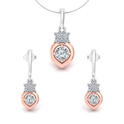 HEARTSONG BRILLIANCE SOLITAIRE PENDANT SET