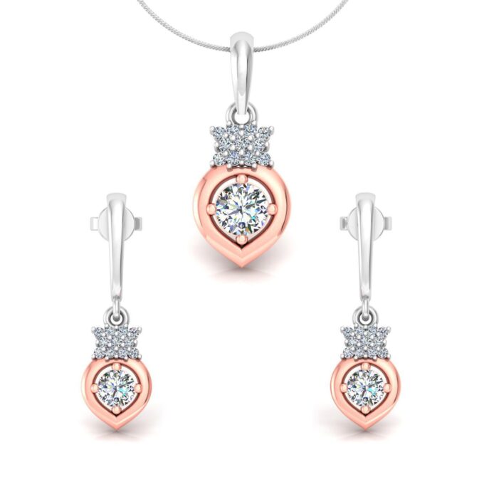 HEARTSONG BRILLIANCE SOLITAIRE PENDANT SET