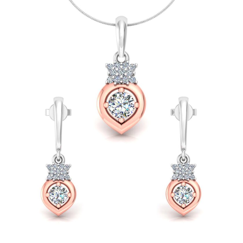 HEARTSONG BRILLIANCE SOLITAIRE PENDANT SET