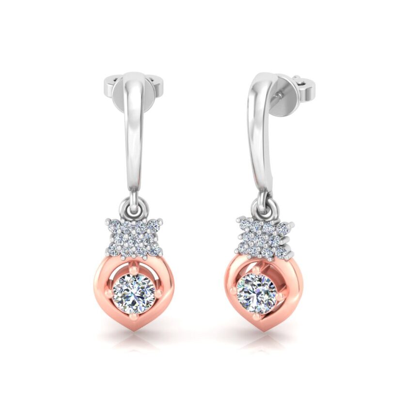 HEARTSONG BRILLIANCE DANGLING EARRINGS - Image 2