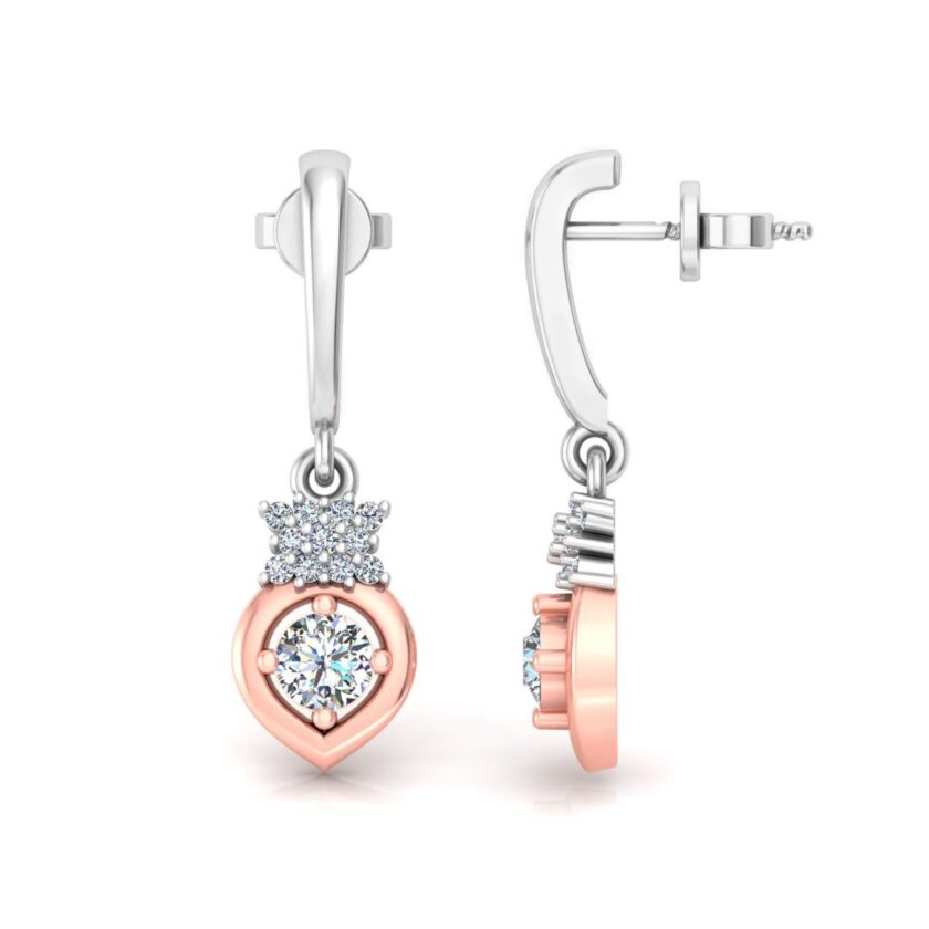 HEARTSONG BRILLIANCE DANGLING EARRINGS - Image 3