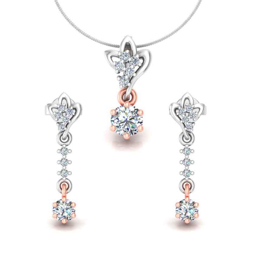RADIANT FUSION SOLITAIRE PENDANT SET