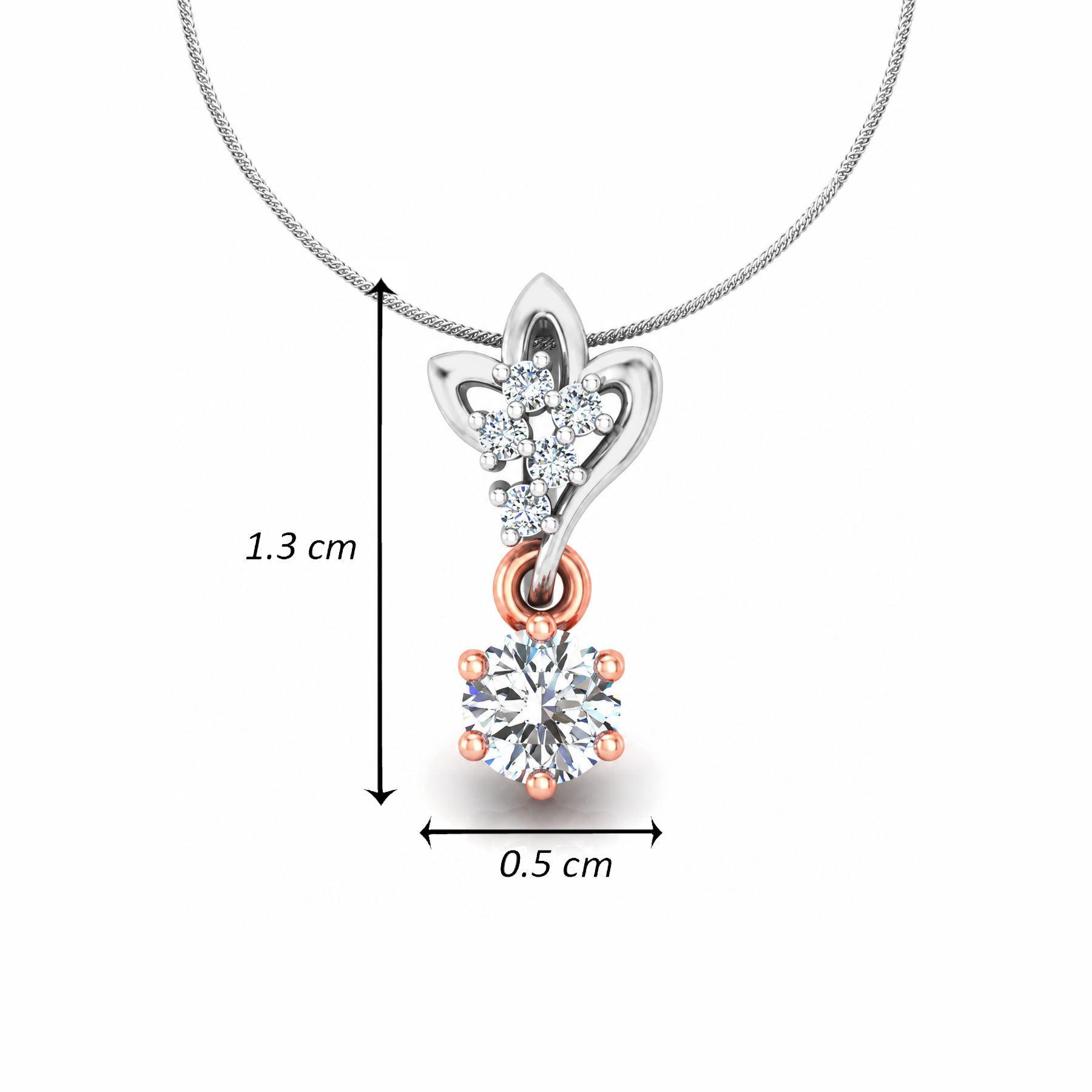 RADIANT FUSION SOLITAIRE PENDANT - Image 5