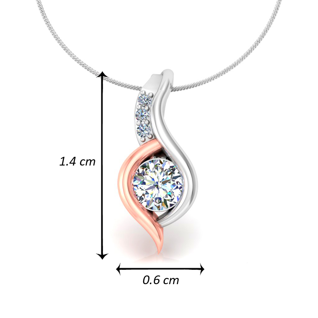 TIMELESS ELEGANCE SOLITAIRE PENDANT - Image 5