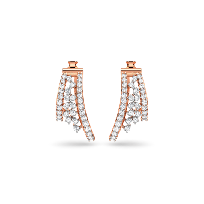 RADIANT FUSION DIAMOND HOOPS