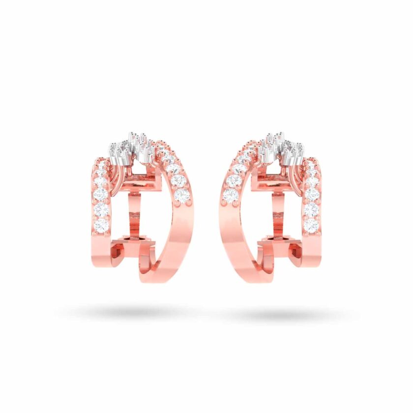 RADIANT FUSION DIAMOND HOOPS - Image 3