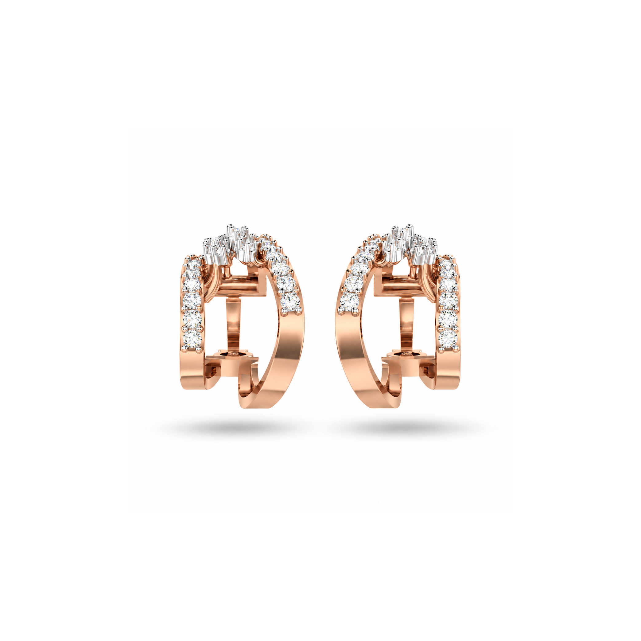 RADIANT FUSION DIAMOND HOOPS - Image 3