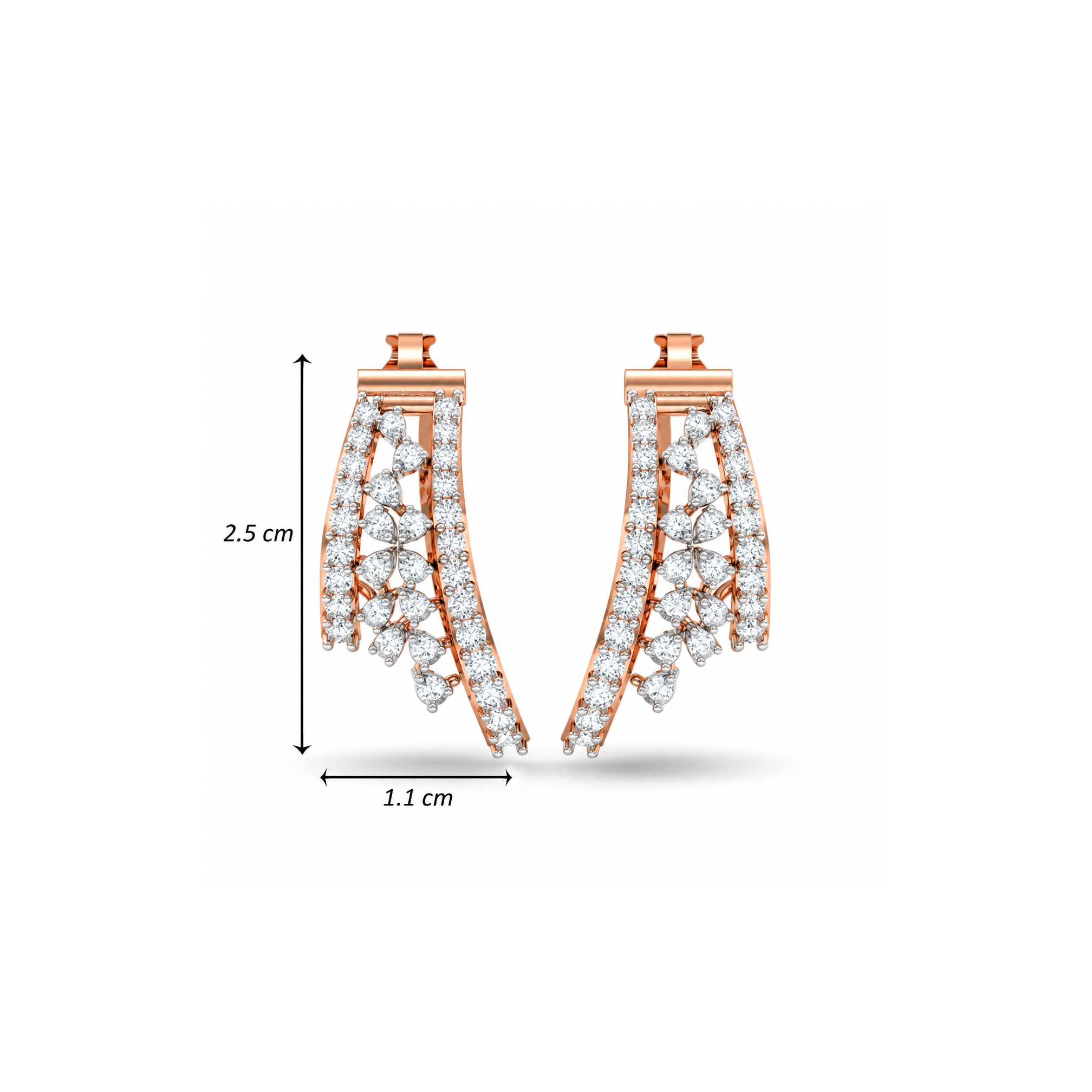 RADIANT FUSION DIAMOND HOOPS - Image 4
