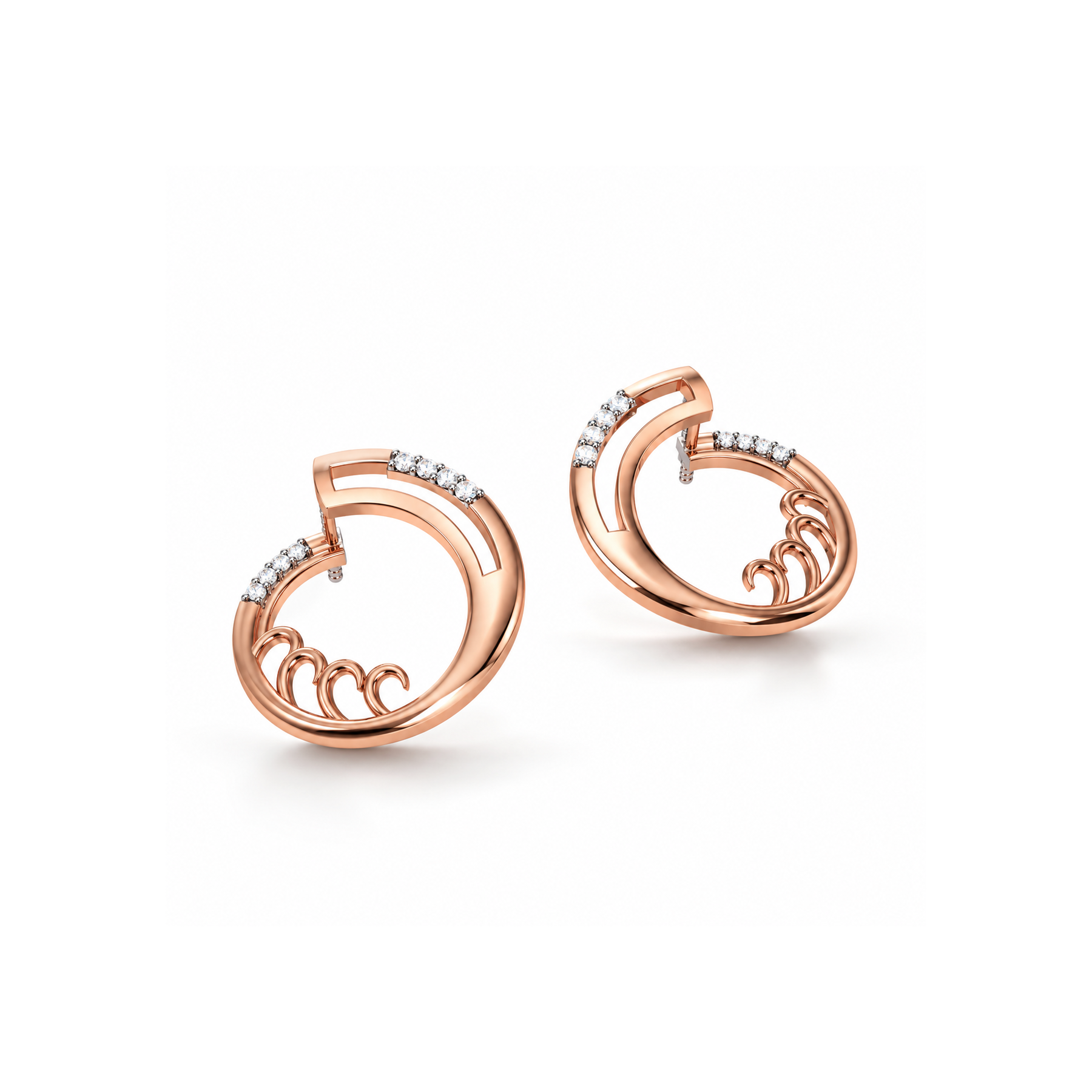 ELEGANCE ORBIT DIAMOND CIRCULAR BALI - Image 2