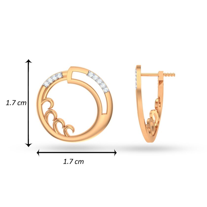 ELEGANCE ORBIT DIAMOND CIRCULAR BALI - Image 3