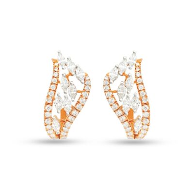 MODERN MARQUISE FUSION J BALI EARRINGS