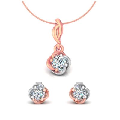 ELEGANCE EMBRACE PENDANT SET