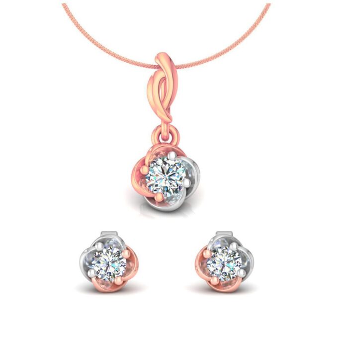 ELEGANCE EMBRACE PENDANT SET