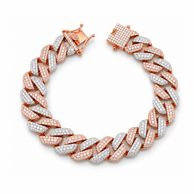 Warm Fusion Chain Style Gents Bracelet