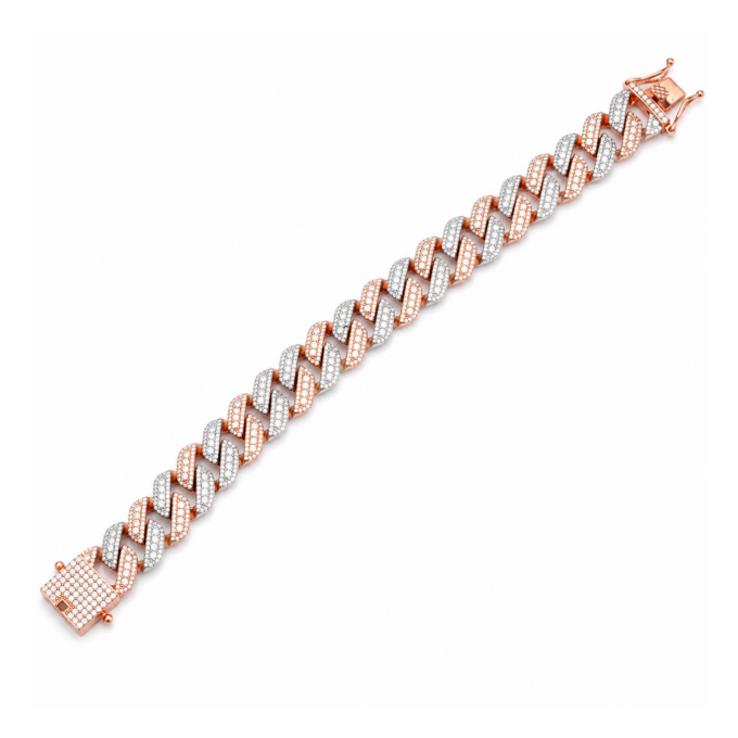 Warm Fusion Chain Style Gents Bracelet
