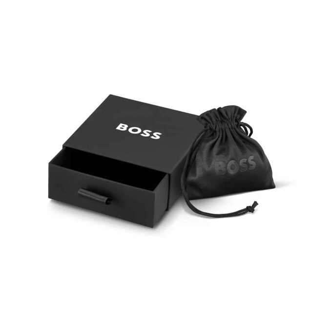 Rose Gold Coloured Stainless Steel & Cubic Zirconia Saya Bracelet