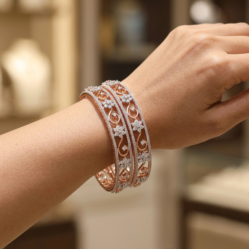 Captivating Broad Bangle - Image 3