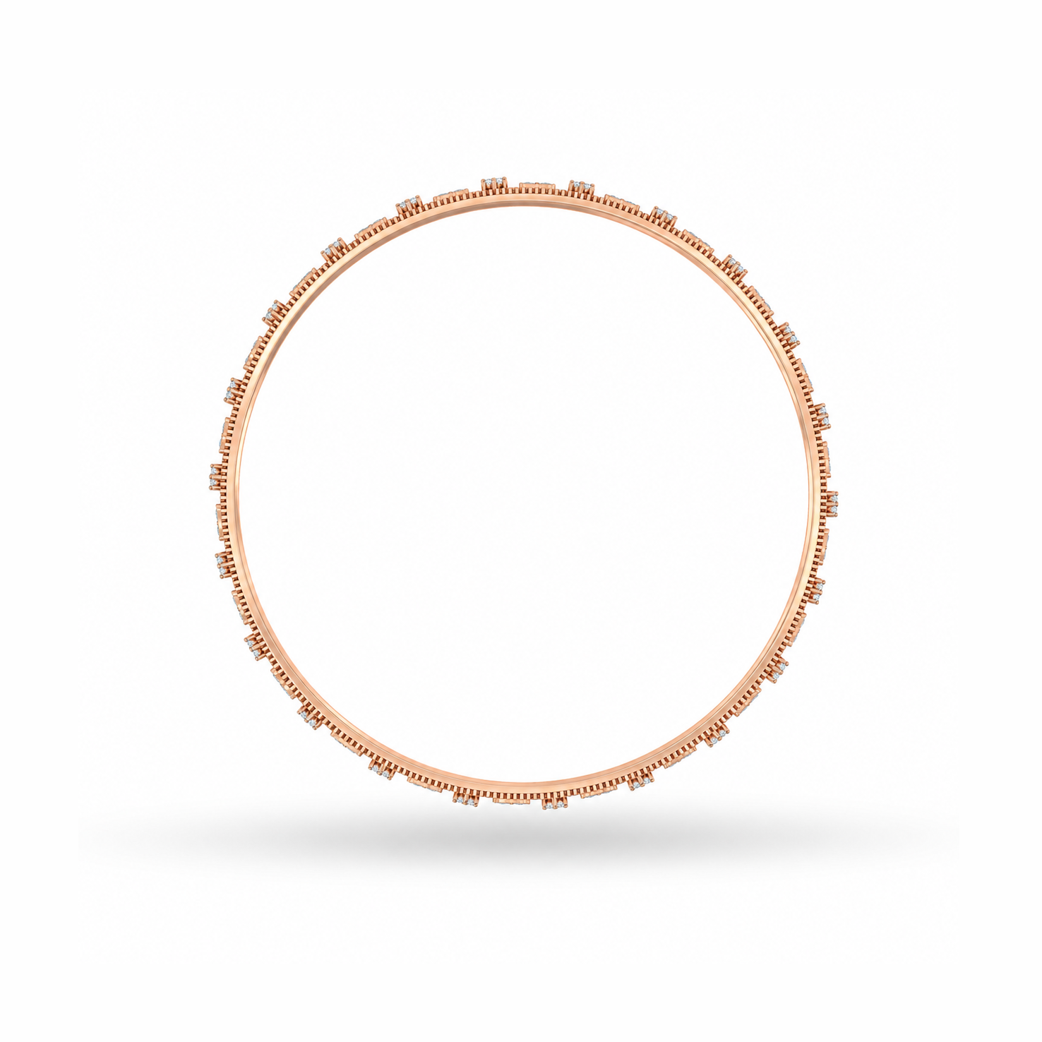 Charming Daily Wear Diamond Bangle - Image 3