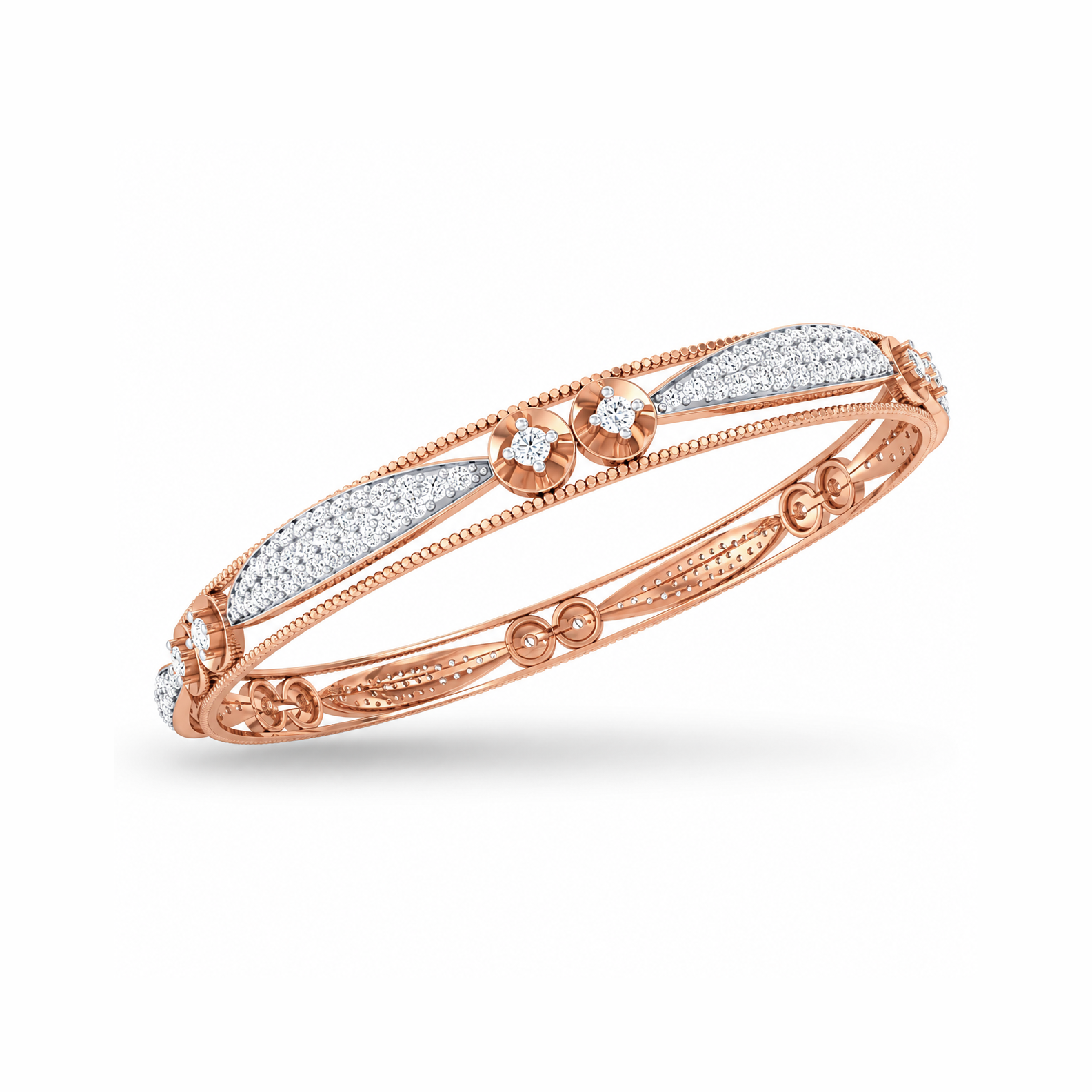 Timeless Elegance Dazzling Bangle