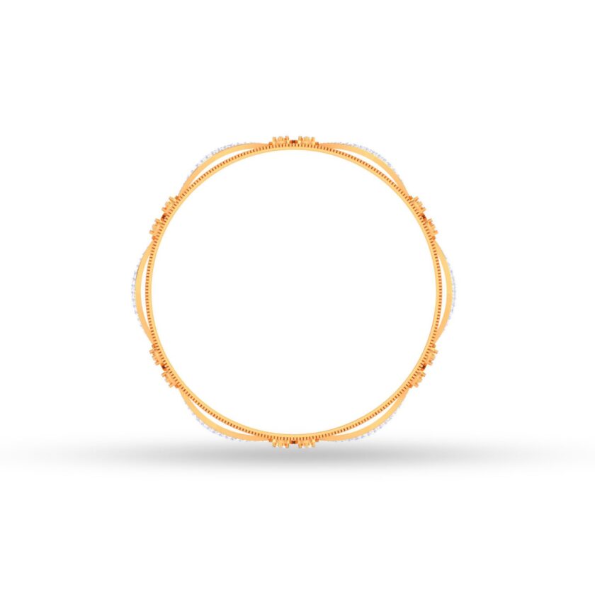 Timeless Elegance Dazzling Bangle - Image 3
