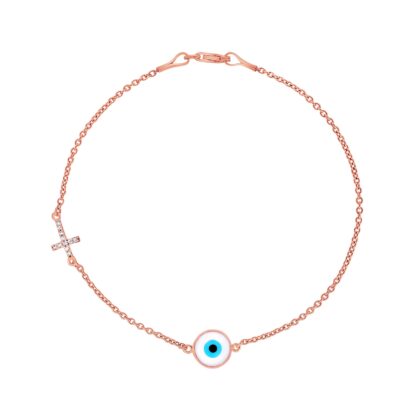 Guardian Cross Eye Bracelet