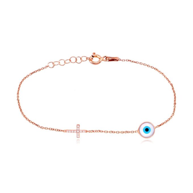 Guardian Cross Eye Bracelet
