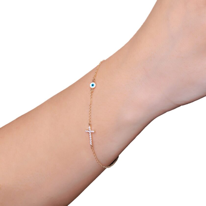Guardian Cross Eye Bracelet - Image 3