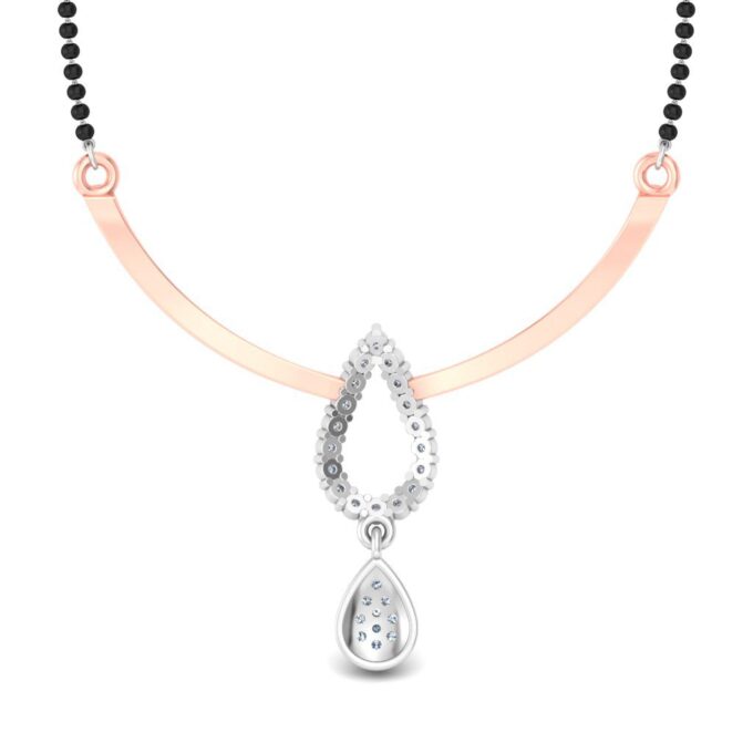 Delicate Drop Diamond Tanmania Pendant