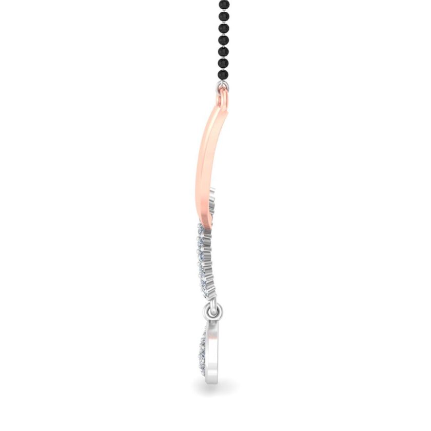 Delicate Drop Diamond Tanmania Pendant - Image 4