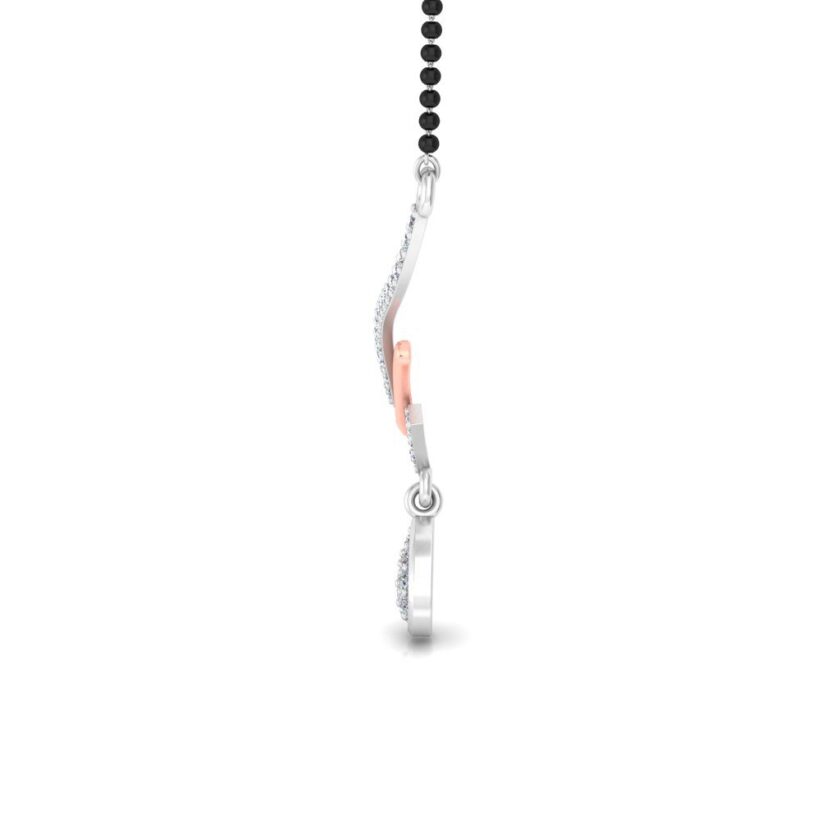 Vibrant V-Drop Diamond Tanmania Pendant - Image 4