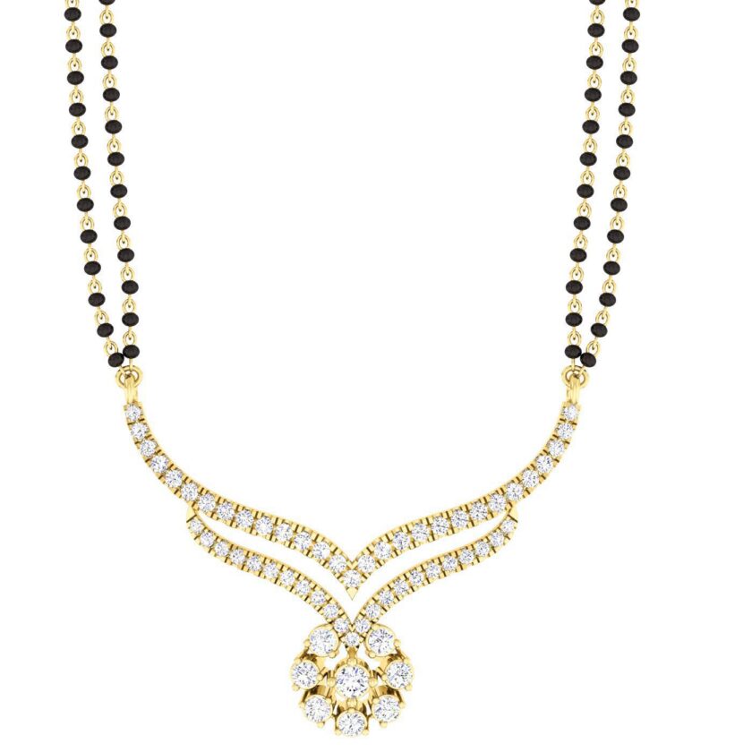 Extended V-Diamond Tanmania Pendant - Image 2