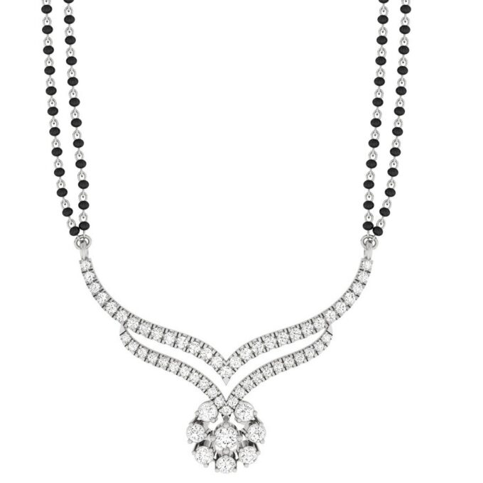 Extended V-Diamond Tanmania Pendant