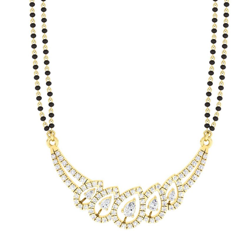 Dazzling Drop Diamond Tanmania Pendant - Image 2
