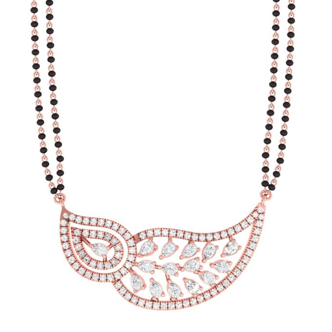 Elegant Drop Diamond Ensemble Tanmania Pendant