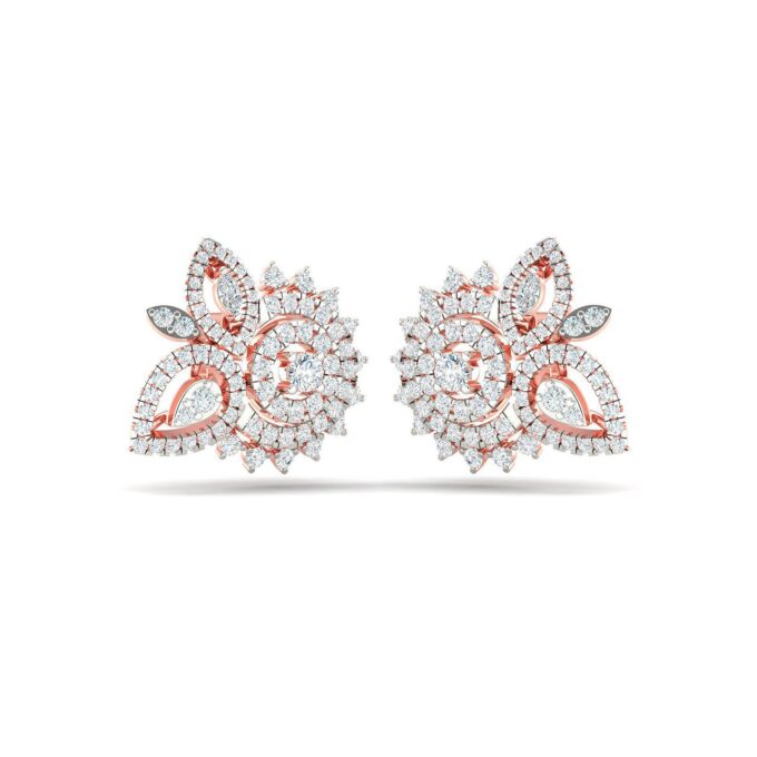 DIAMOND DOME EARRINGS