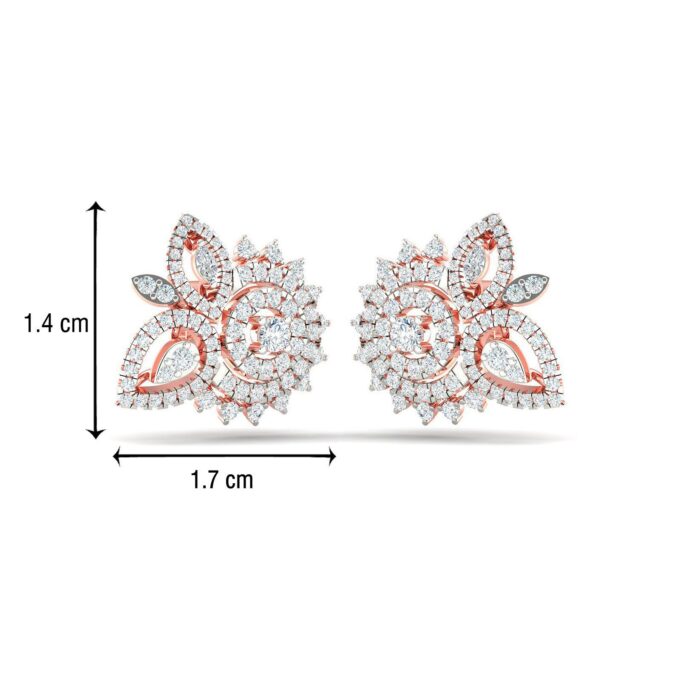 DIAMOND DOME EARRINGS