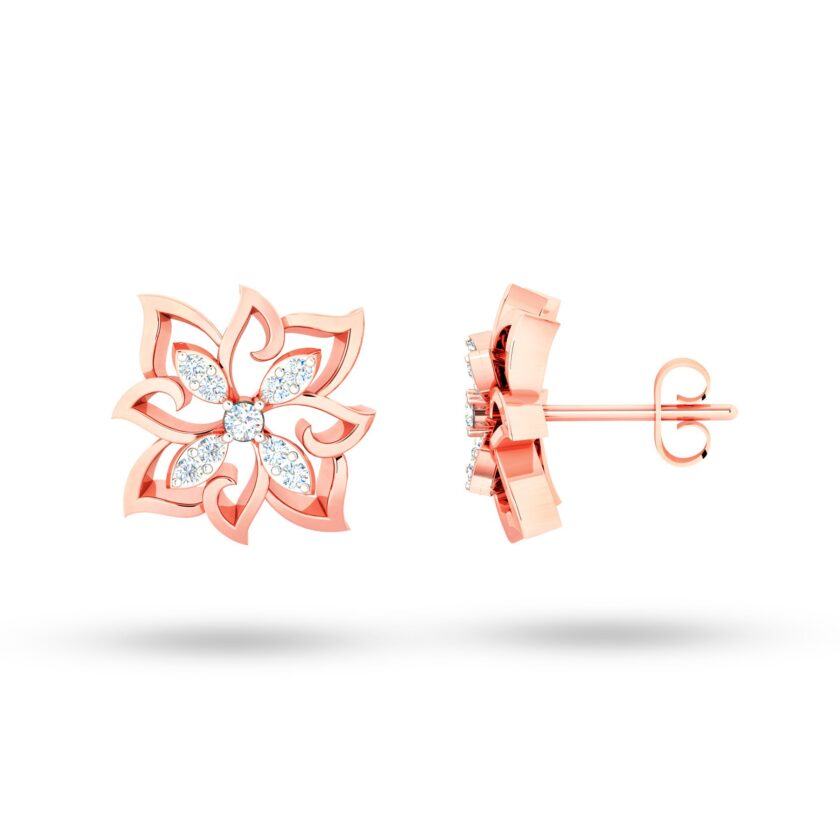 DIAMOND MARQUISE FUSION EARRINGS - Image 2