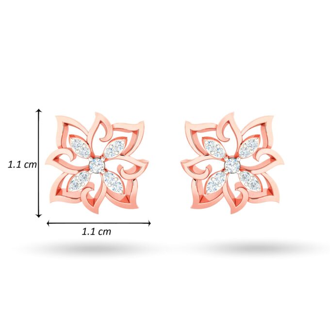 DIAMOND MARQUISE FUSION EARRINGS